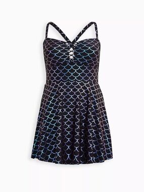 Torrid Mermaid Swim Dress